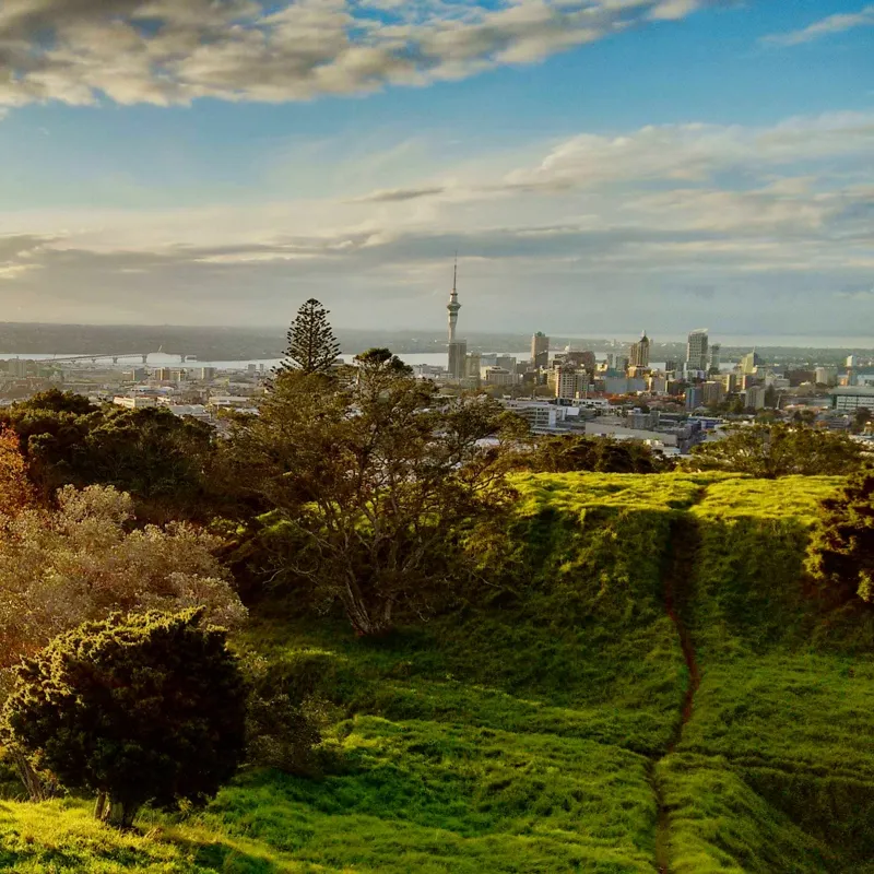 Auckland View From Hills